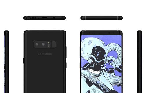 Galaxy Note 8’in yeni tanıtım görseli yayınlandı