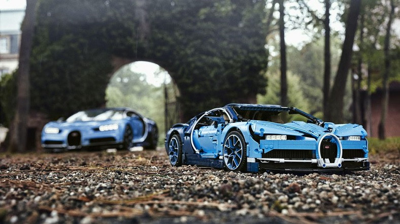 3,600 Parça Legodan Oluşan Bugatti Chiron Tanıtıldı!