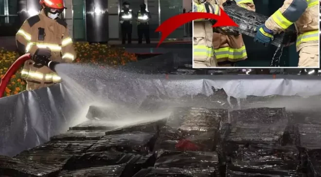 Batarya yangını ülkenin 858 terabaytlık arşivini yok etti