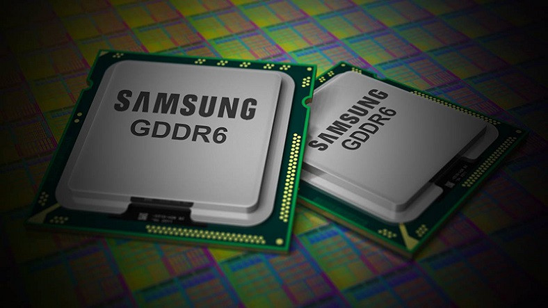 Samsung, Yeni Ekran Kartları İçin GDDR6 RAM Üretmeye Başladı