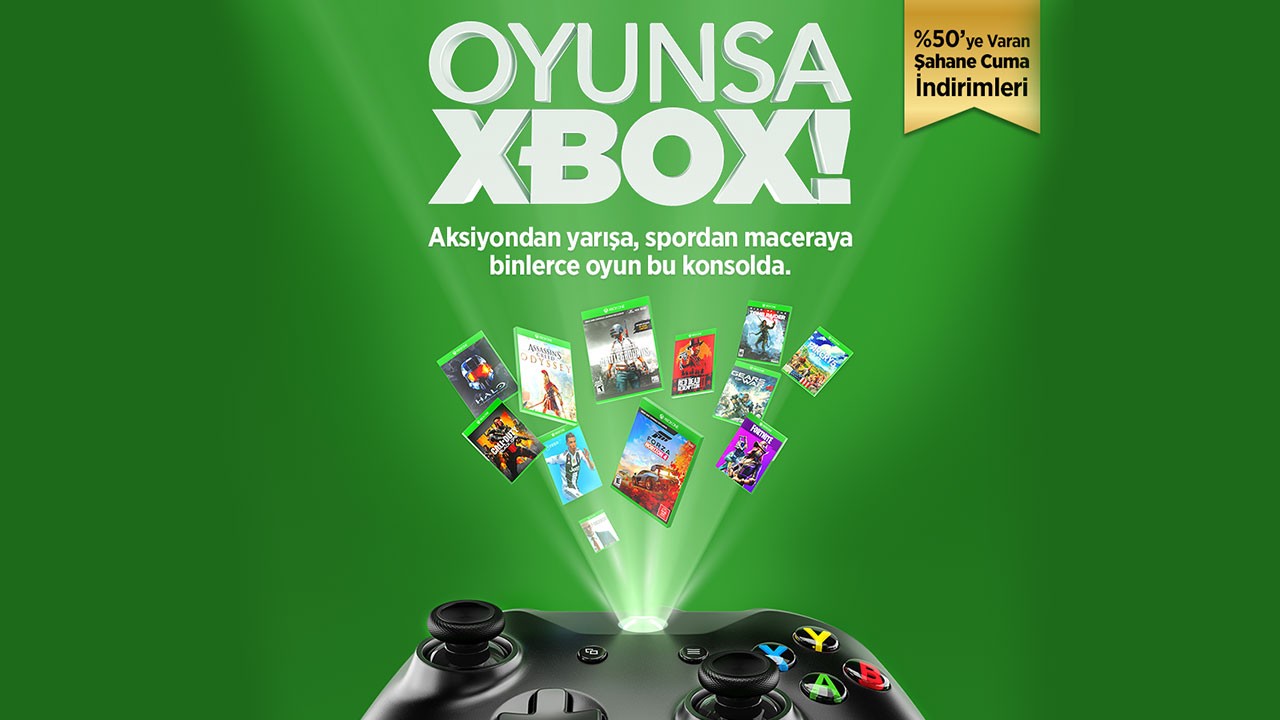 Xbox Türkiye’den indirimler geliyor!