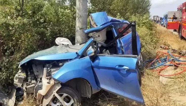 14 yaşında direksiyon başına geçti sonrası facia! Kardeşiyle birlikte can verdi