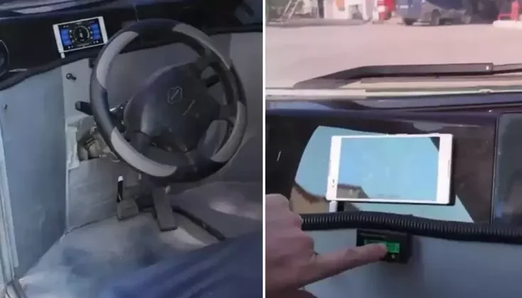 Her detayı ayrı bomba: 75 bin TL’lik bütçesiyle kendi otomobilini üretti